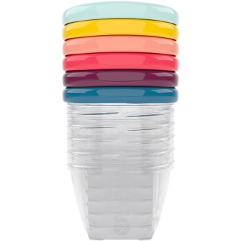 Babymoov Bowls Multicolor castron cu capac - imagine 2